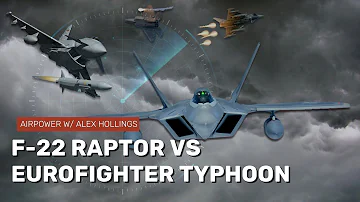 F-22 VS Eurofighter Typhoon — What really happened in these dogfights?