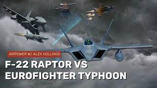F-22 VS Eurofighter Typhoon - What really happened in these dogfights?
