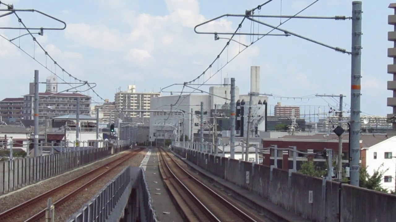 高井田中央駅で撮影 1系普通新大阪ゆきと7系直通快速奈良ゆき Youtube