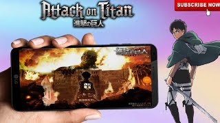 Attack on Titan Game [ Download Link/Gameplay For Android ] screenshot 5