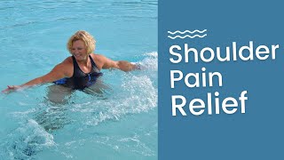 Neck and Shoulder Pain Relief - 4-Minute Water Exercise Routine