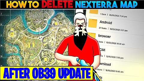 How To Delete Nexterra Map In FreeFire Max 😱🔥 | Garena FreeFire Max