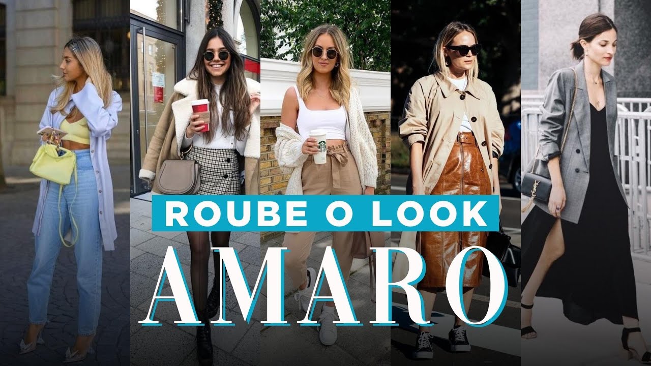 Reproduzindo looks do Pinterest com peças da AMARO | Layla Monteiro