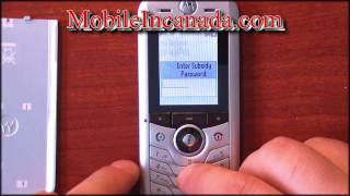 How to enter unlock code on Fido Motorola L2 instructions - www.Mobileincanada.com