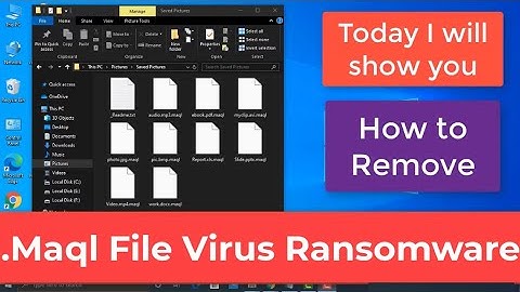 Maql File Virus Ransomware [.Maql] Removal and Decrypt .Maql Files | Maql Virus File Recovery