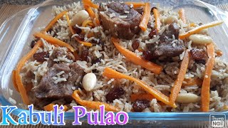 Kabuli Pulao / Afghani Pulao / Traditional Afghani Mutton Rice by SS Rainbow Kitchen