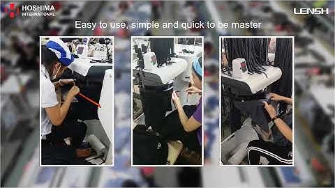 LENSH LS-6021S Automatic string thrusting machine. Hoshima International | Hoang Ma Co., Ltd