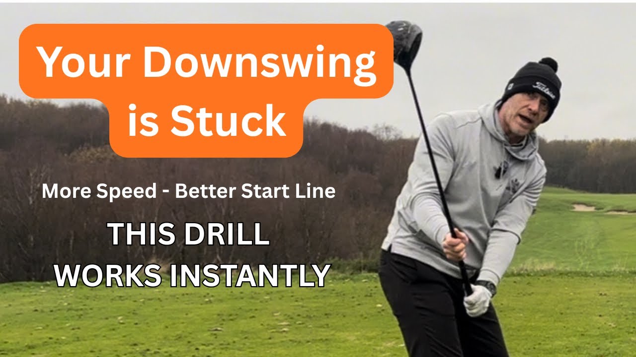 Fix Your Stuck Downswing FAST! (Split Grip Drill for Better Path & Face ...