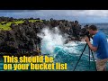 Black Lava Seascape Photography in Maui with the Nikon D850