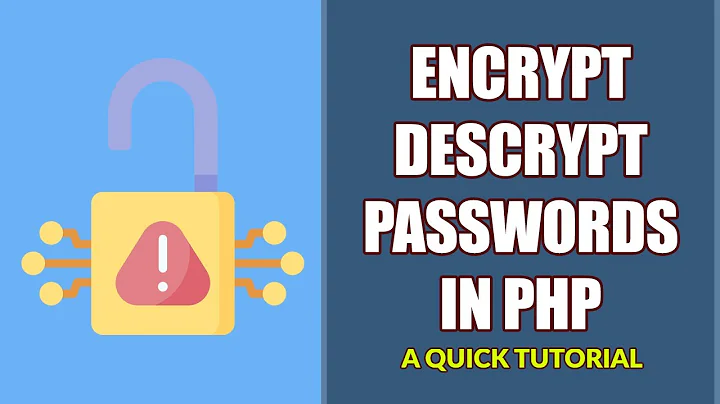 4 Ways To Encrypt Decrypt Verify Passwords In PHP