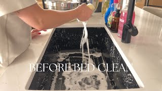 Late Night Kitchen Clean 🌙 | Clean With Me | Relaxing Reset Routine With Music