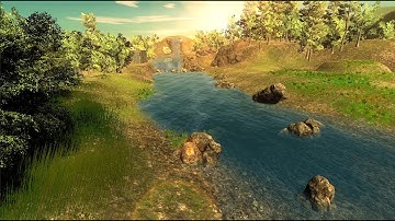 Forest stream - Speed level design [Unity 5]