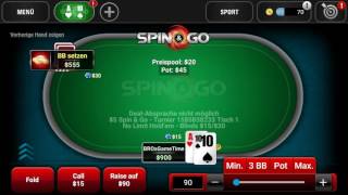 Spin & Go 5$ for a Million pokerstars win 4 fach