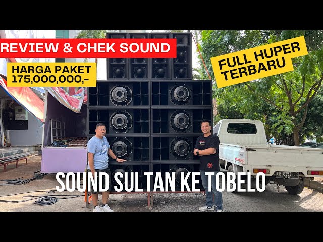 Sound Hajatan daya BAR BAR ke Tobelo dengan Full HUPER TERBARU #soundhajatan class=