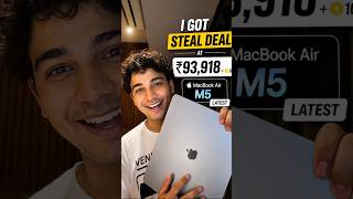 Apple MacBook Air M5 (2026) at ₹93,918?! 😳 Here’s the Trick I Used 🚨 | No Bluff, No Clickbait