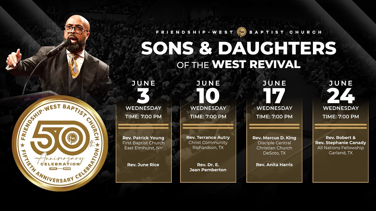 Sons & Daughters of the West Revival | Rev. Anita Harris & Rev. Marcus King