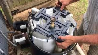 Easy Assembly of DE filter grids and tank