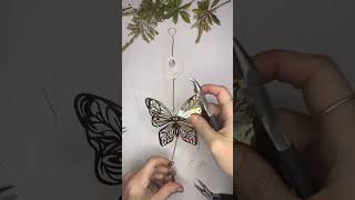 DIY Butterfly Sun-catcher
