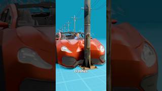 What Happens Inside an Airbag in a Crash? 😱💥#shortfacts @evermangal
