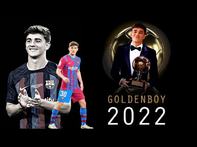 Golden Boy: Gavi, do Barcelona, é eleito melhor jogador jovem de 2022 -  Placar - O futebol sem barreiras para você