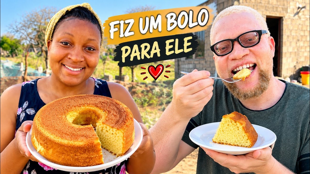 FIZ UM BOLO E FICOU MARAVILHOSO