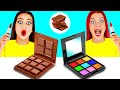 チョコレートの食べ物 vs 本物の食べ物のチャレンジ | おいしいキッチンのハック Choco DO