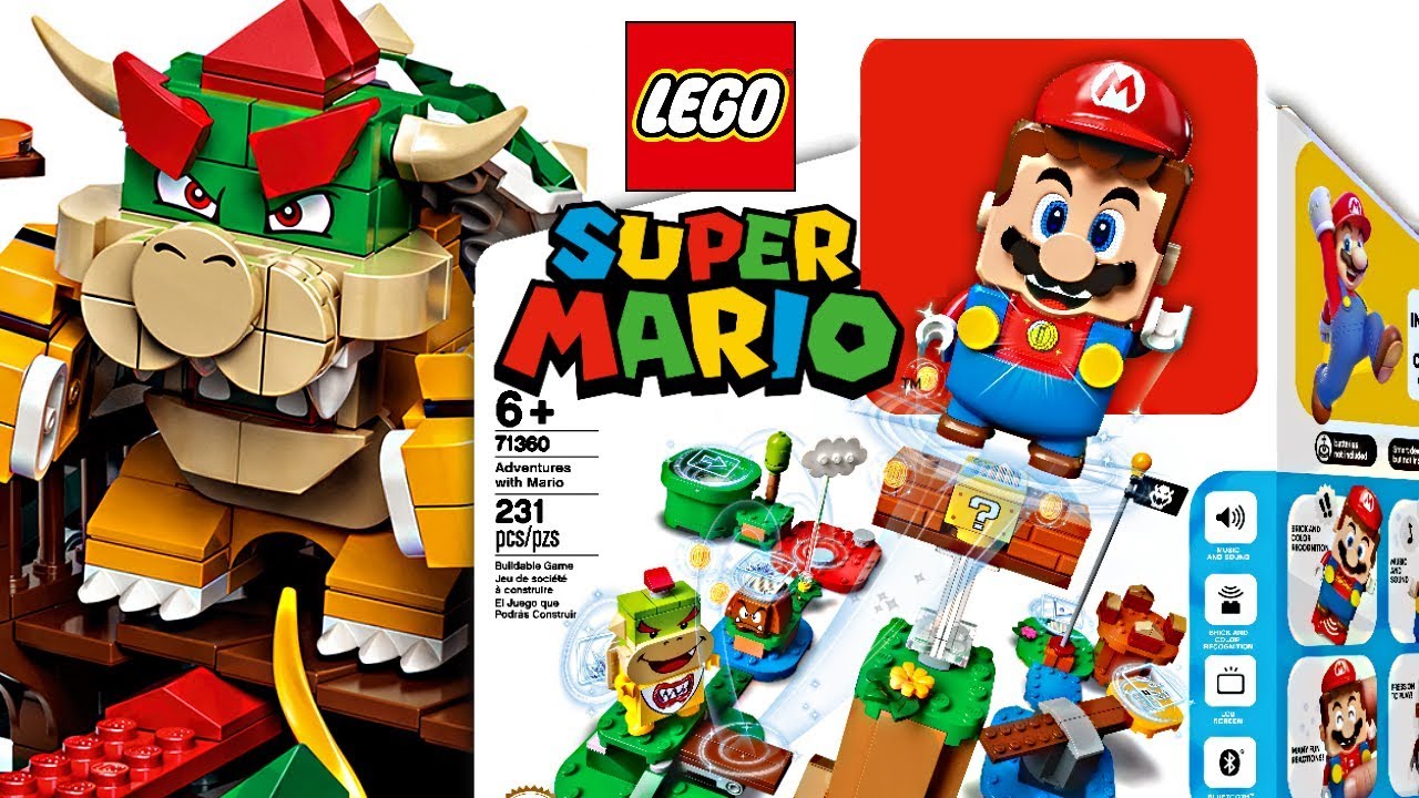 super mario bros lego set