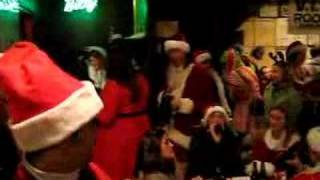 Santacon - Chicago Santa Kong at Billy Goat Tavern