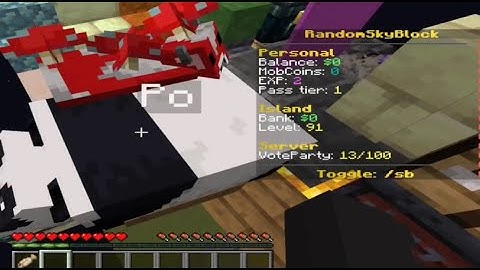 Skyblock, but Every 15 Seconds a Random Item Spawns (part 3)