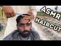 Asmr fast haircut with barber  asmr
