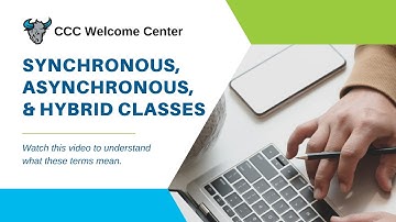 Synchronous, Asynchronous, & Hybrid Classes