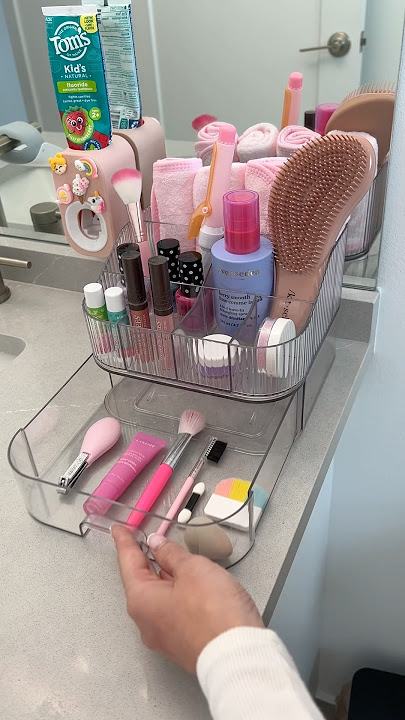 Restocking my daughter’s bathroom! Bathroom organization!