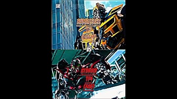 Stinger TF4 (AOE) vs Bumblebee TF3 (DOTM) #transformers #vs #edit #music #stinger #bumblebee