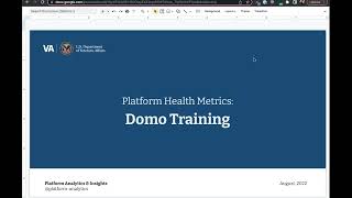 Platform Domo Training 1 | Intro and Terms