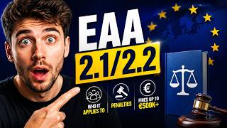 The EU Law Fining Startups in 2026 |EU Accessibility Act Explained: EN 301 549 & WCAG 2.2 Compliance