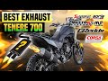 Yamaha Tenere 700 Exhaust Sound 🔥 SC Project,Akrapovic,Arrow,Mivv,Stock,Mod,Review,Loud,Upgrade+