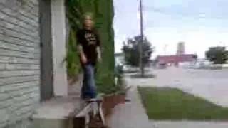 Power Ollie off a loading dock 3 feet high