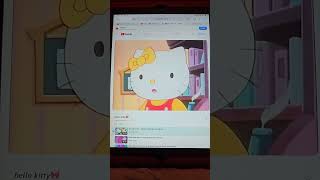 Hello Kitty - The Twins Are Reminded To Take Their Umbrellas But Kitty Forgets.