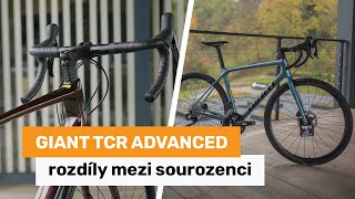 Představení: karbonové žiletky Giant TCR Advanced