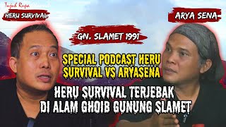 ASLI TEGANG💀💀 MASUK DUNIA GHOIB GUNUNG SLAMET || KISAH PENDAKIAN HERU SURVIVAL GN SLAMET 1991