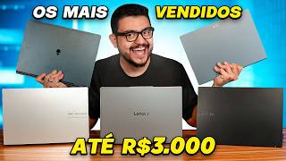 Melhor NOTEBOOK BARATO de 2026? Veja os TOP até R$3000!
