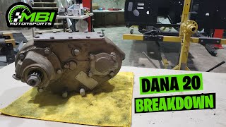 How to disassemble & assemble a dana 20 transfer case