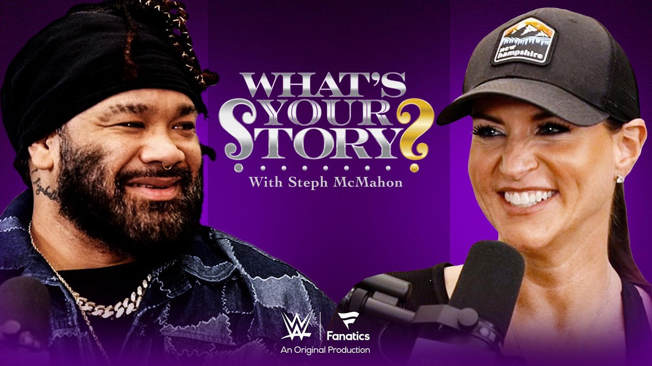 Jacob Fatu talks prison, Triple H & Bloodline | What's Your Story? With Steph McMahon