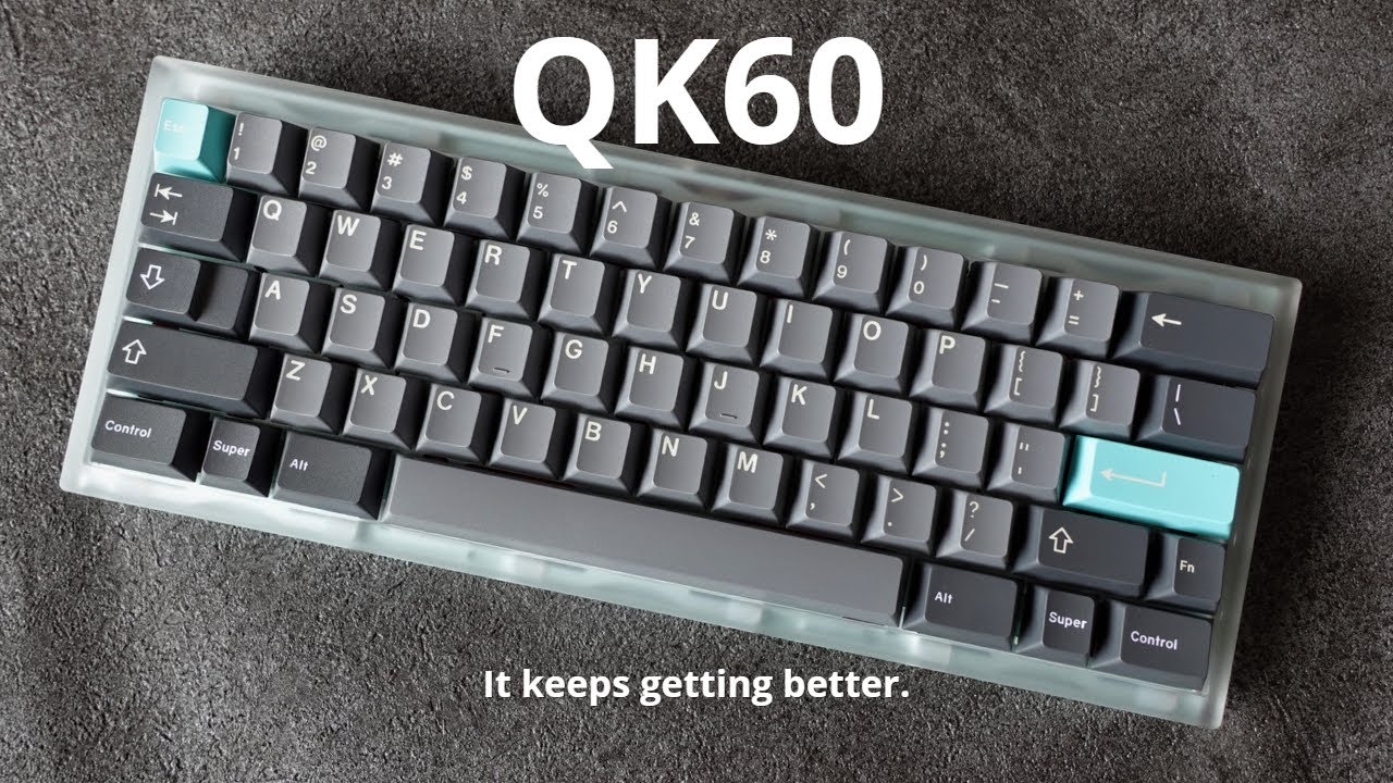 All configs tested! What's the best build for the QK60? - YouTube