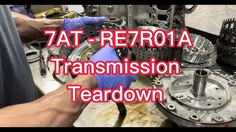Unlocking the Inner Workings: Step-by-Step Guide to Tear Down the 7AT RE7R01A Transmission