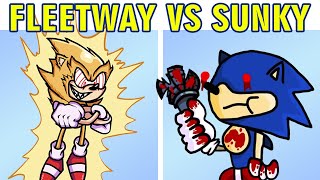 DevArts✏️ (EMERGENCY COMMISSIONS ARE OPEN!) on X: Fleetway Super Sonic vs  EXEs (Colored ver.) And yes, Sunky is here.  / X