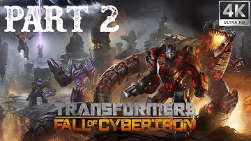TRANSFORMERS FALL OF CYBERTRON Gameplay Walkthrough Part 2 FULL GAME [PC 4K 60FPS] - No Commentary