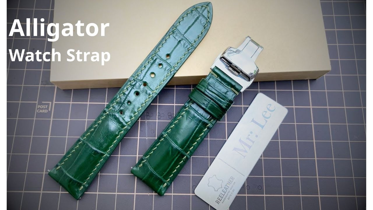 The SECRET to Crafting Luxurious Watch Straps with Alligator Leather