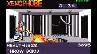 Xenophobe - Xenophobe (Atari Lynx) 1992 Gameplay - User video