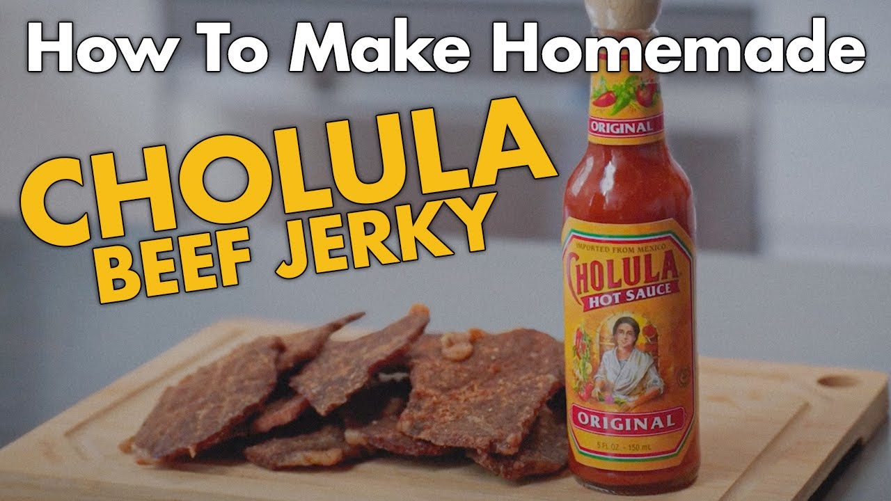 Easy Cholula Beef Jerky Recipe YouTube Easy Cholula Beef Jerky Recipe YouTube